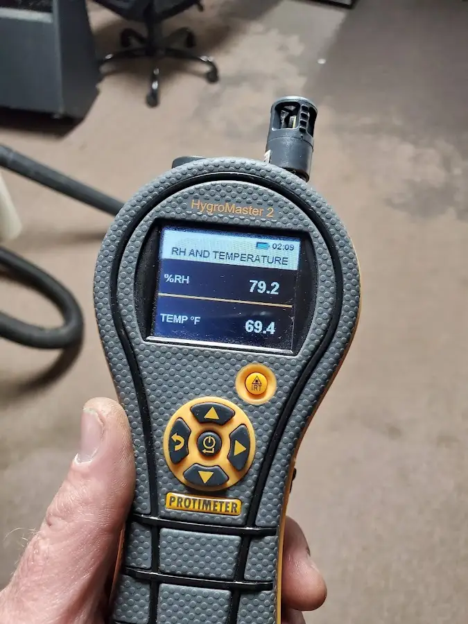 Moisture meter humidity assessment for Fire & Smoke Damage Restoration in Cranford